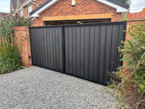 Yorkshire Composite Gates specialist in bespoke composite driveway garden and side gates