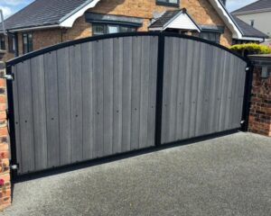 Yorkshire Composite Gates specialist in bespoke composite driveway garden and side gates